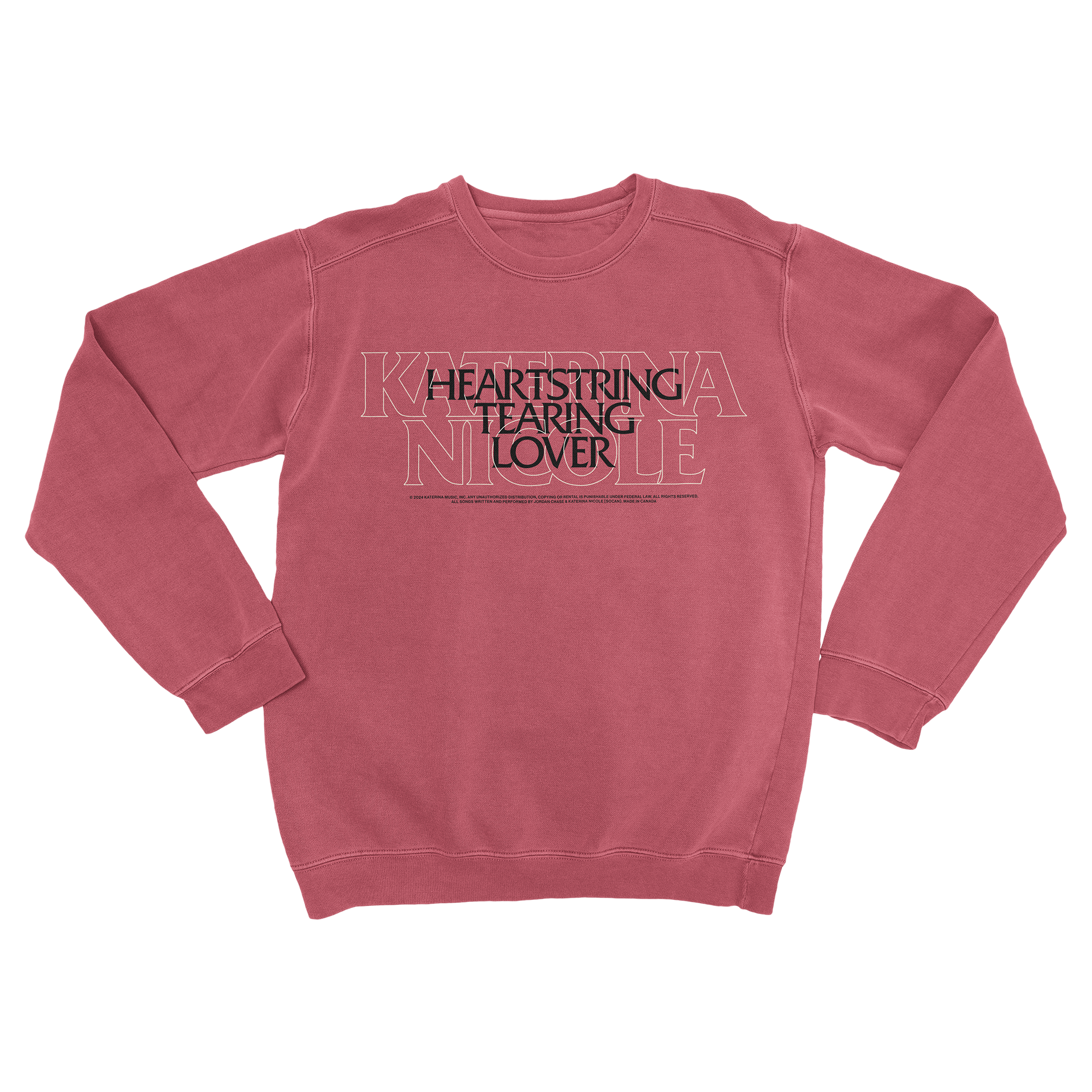 Heartstring Tearing Lover / Crew Neck Sweater – Katerina Nicole Heartstring Tearing Lover / Crew Neck Sweater – Katerina Nicole