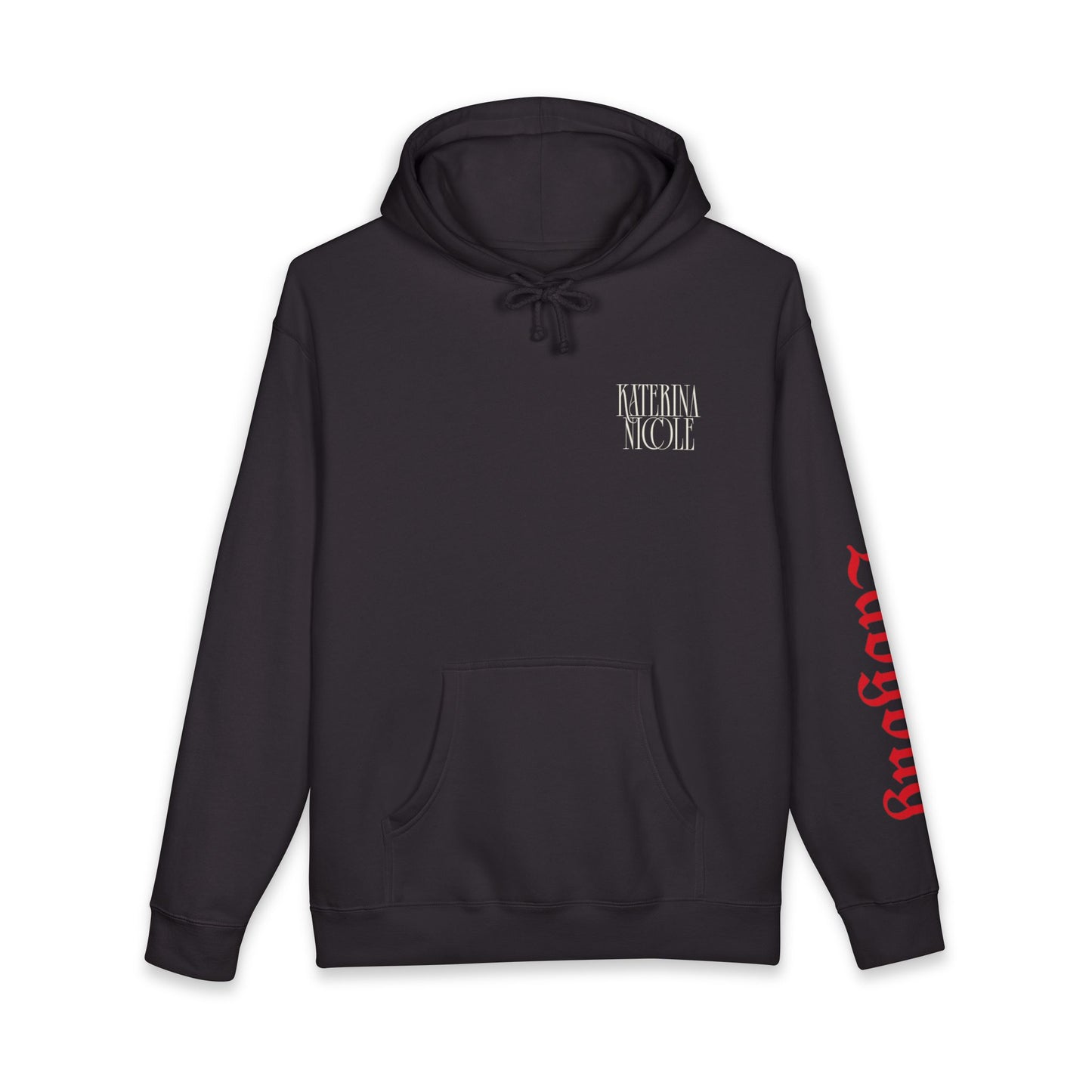 Scarlet Scarab Hoodie — Red Beetle Graphic Pullover