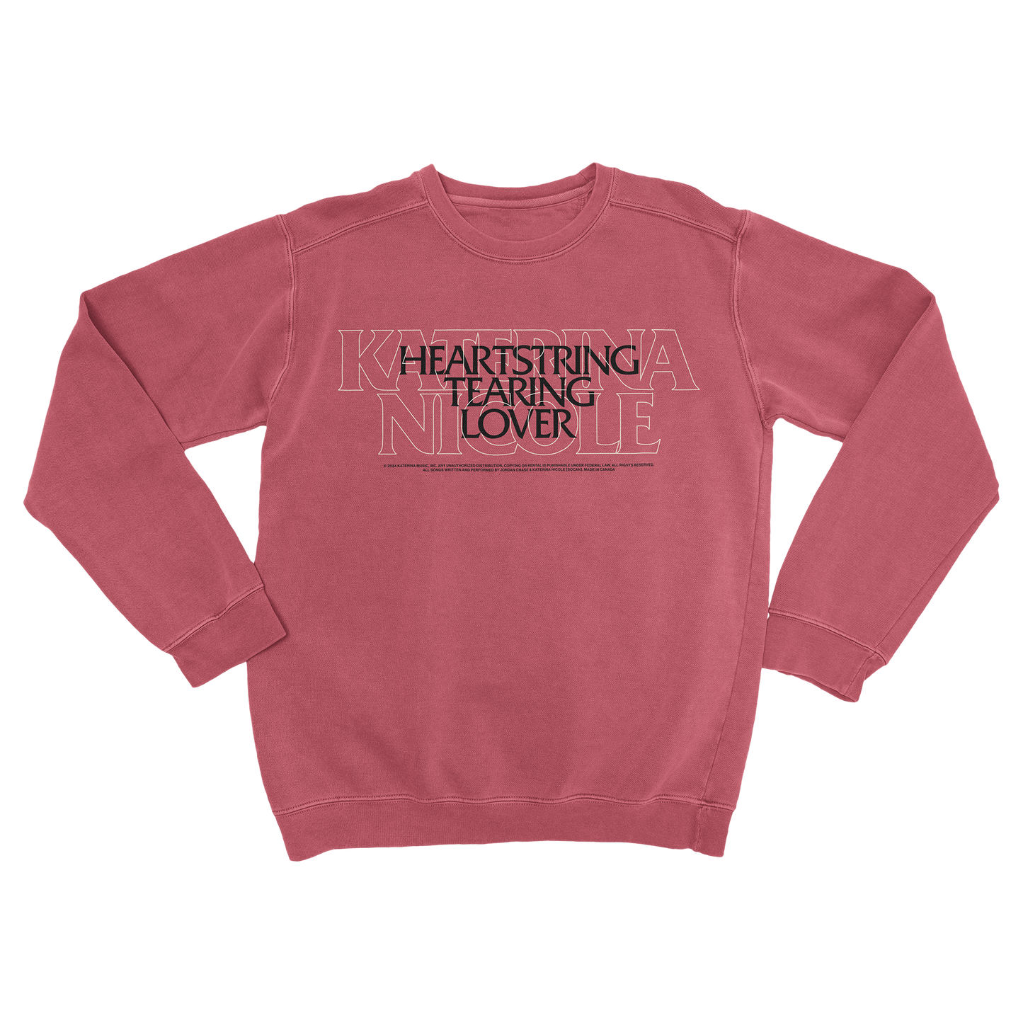 Heartstring Tearing Lover / Crew Neck Sweater