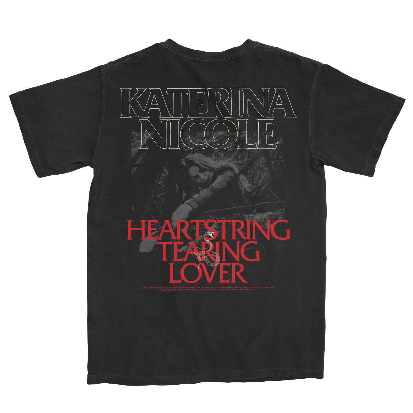 Heartstring Tearing Lover / Black Tee